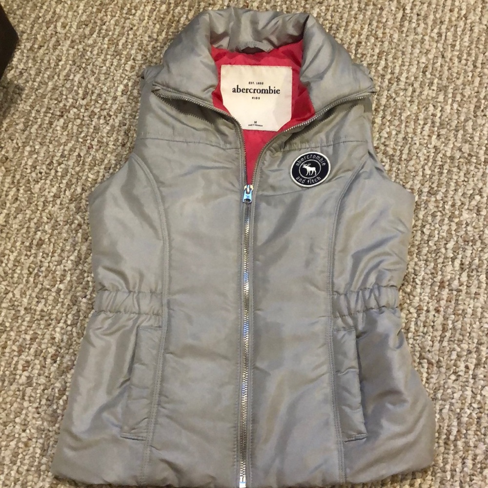 Girls - Grey Abercrombie & Fitch vest